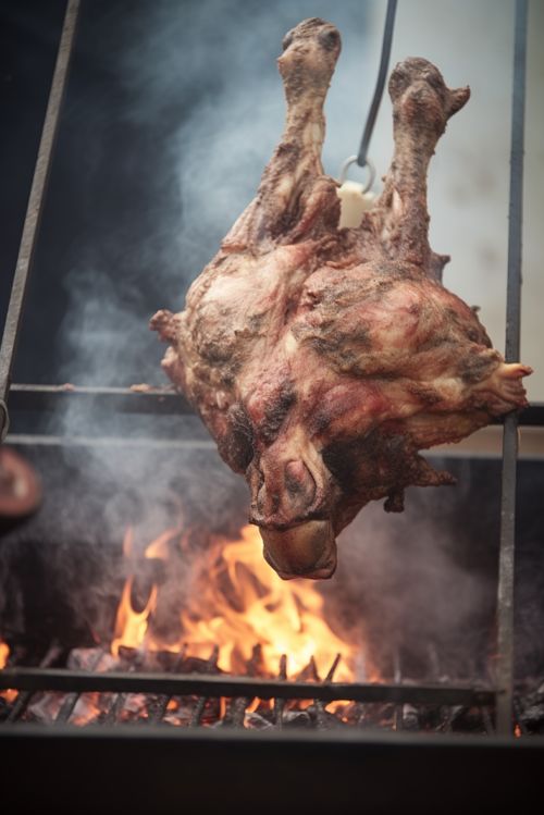 舌尖上的草原盛宴 烤全羊美食摄影艺术