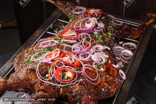 烤全羊 中国餐饮文化中的美食瑰宝与摄影素材