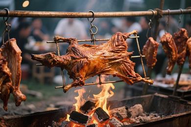 烤全羊 草原风味的盛宴与技艺传承